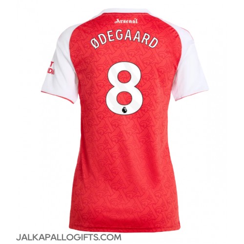 Arsenal Martin Odegaard #8 Kotipaita Naiset 2025-26 Lyhythihainen